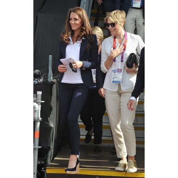 smythe classic duchess blazer navy US8 - Picture 7 of 12